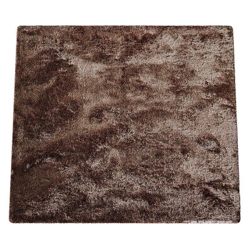 Shaggy rug Whisper Black Image 1
