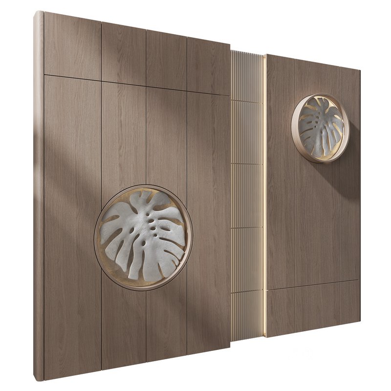 Monstera Wall Panel Decor Image 2