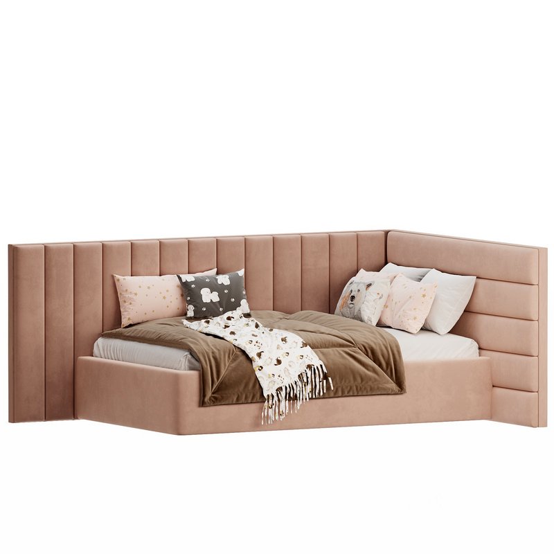 Corner bed Bonpari kids Image 5