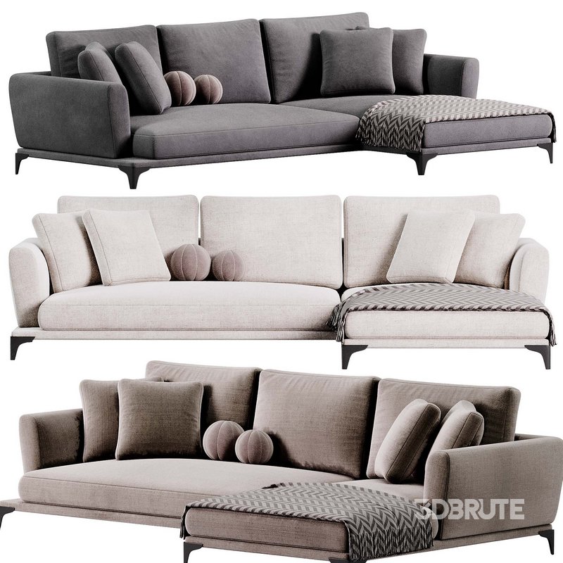 Visconti Corner Sofa By Costabella Image 3