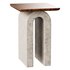 Aspen Sculptural Marble Table - Thumbnail 2