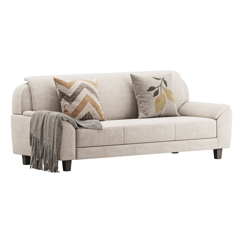 Wide Pillow Back Water Resistant Standard Image 1