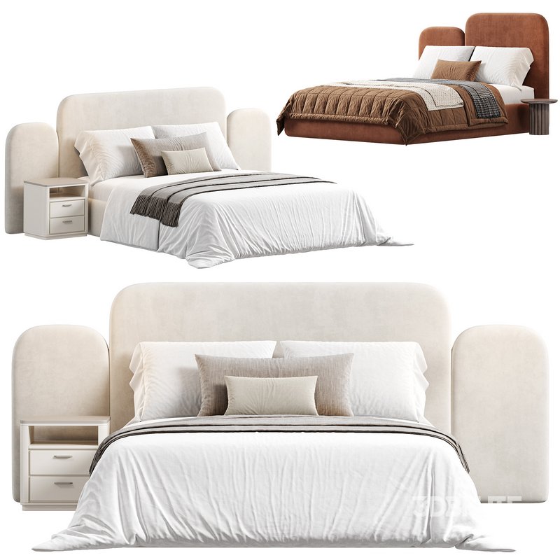 Soft bed Panda Muse by wallandwall Image 2