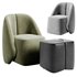 Keren Armchair By Baxter - Thumbnail 2