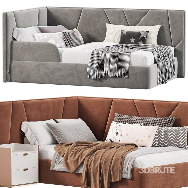 Corner bed Deimos kids by sensorsleep Image 3