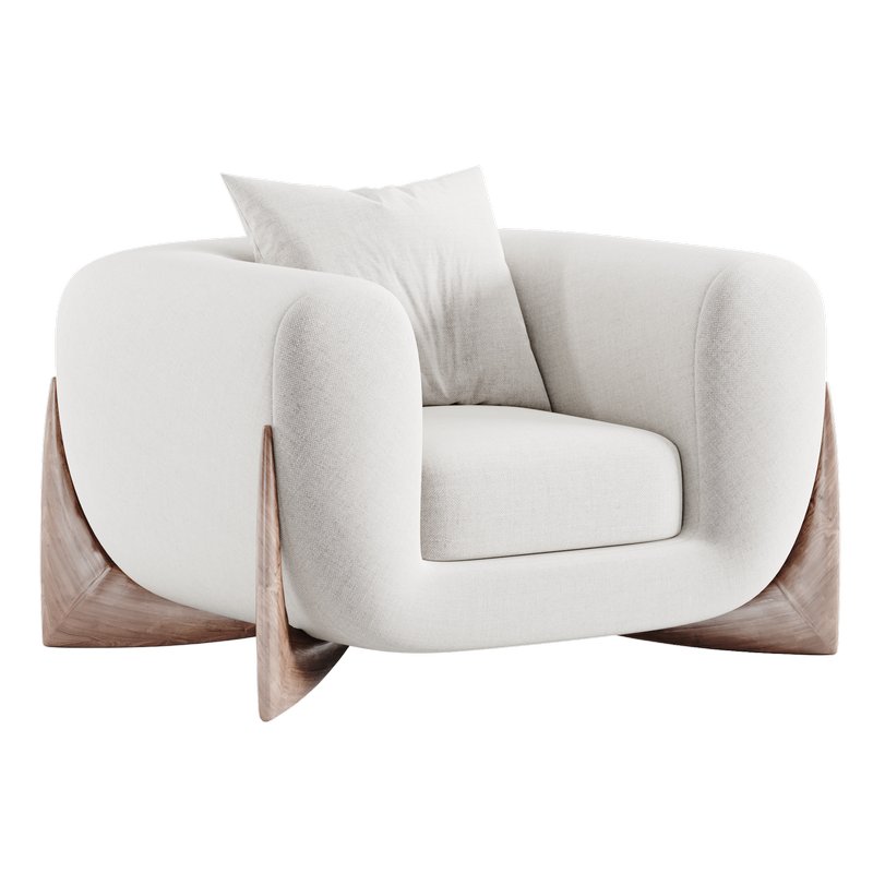 Softbay Armchair By Porada Image 4