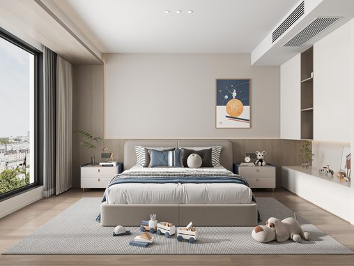 Modern bedroom