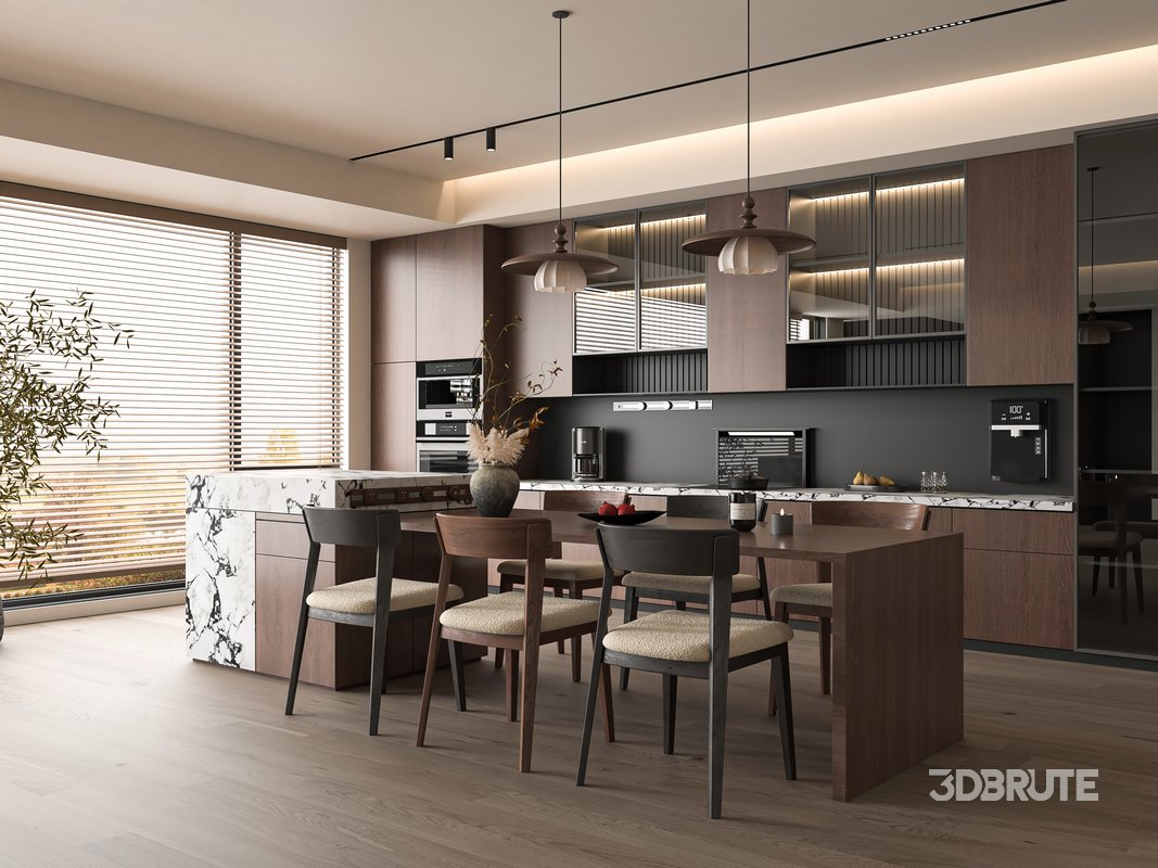 Modern dining room Image 1