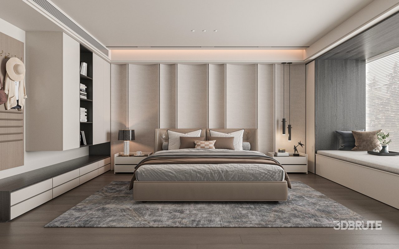 Modern bedroom Image 1