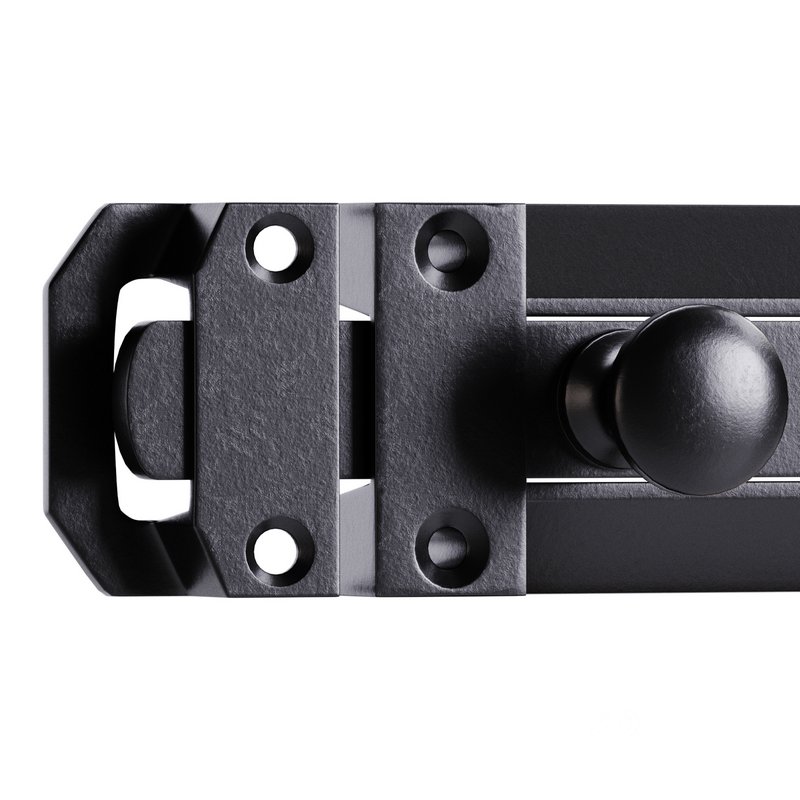 Brass Slide Bolt Door Latch Image 4