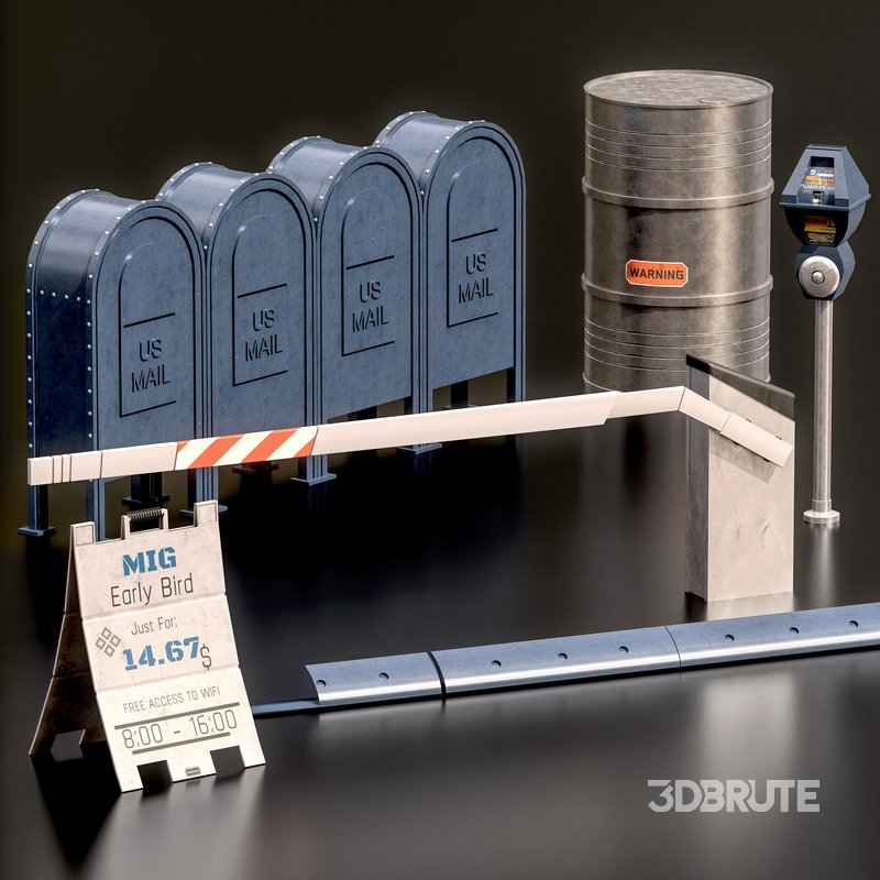 Street Asset Set 02 Image 1