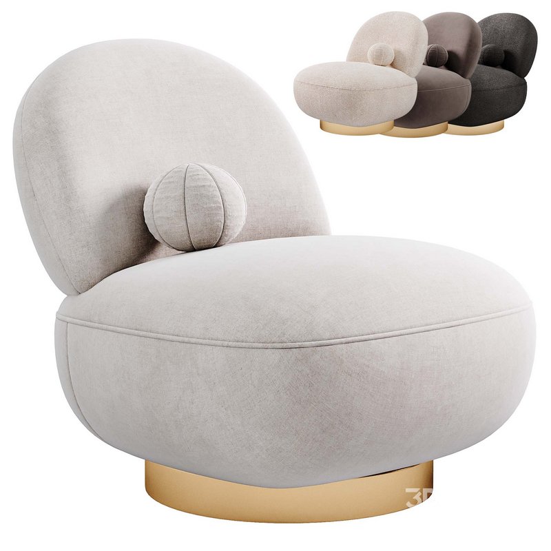 Clement Swivel Armchair Image 2