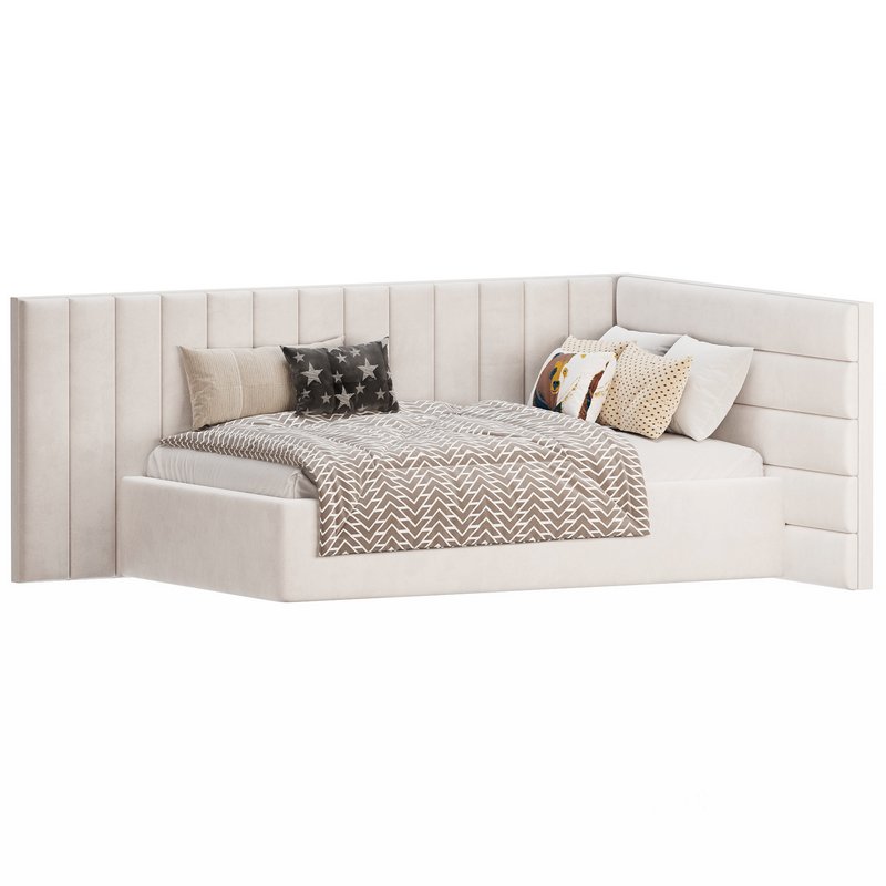 Corner bed Bonpari kids Image 3