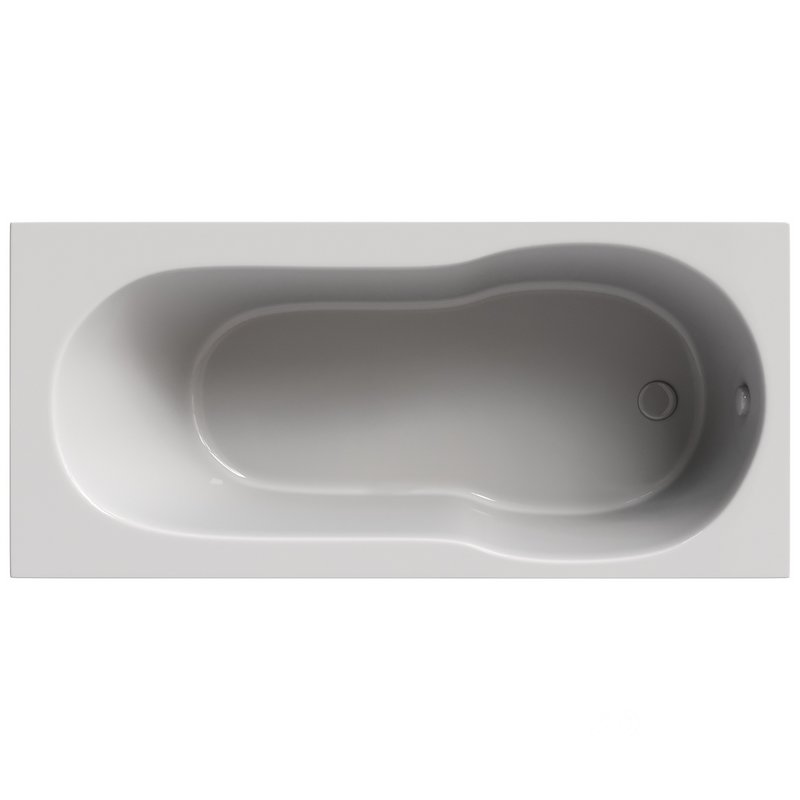 Acrylic bathtub AM PM X Joy W88A 150×70 cm with frame Image 4