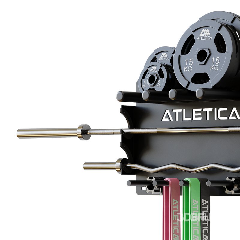 Blade wall mount weights Image 3