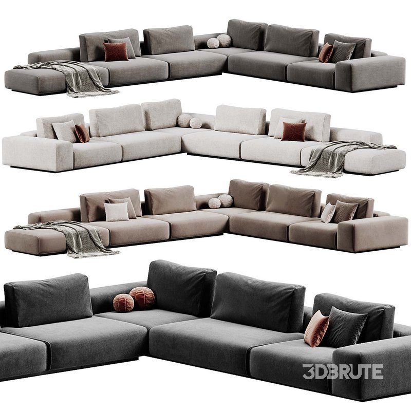 Monsieur Modular Sofa By Baxter Image 2