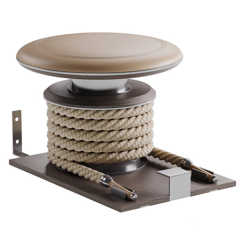 LINA-SET Premium Gym Battle Rope Image 4