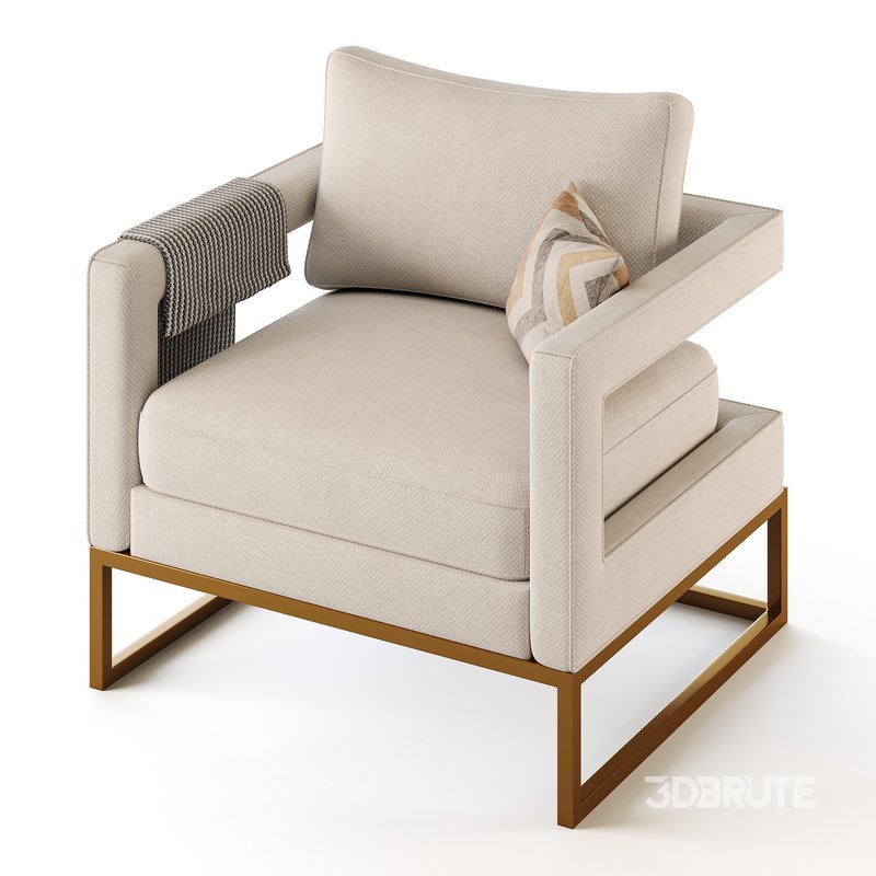 Avery Pink Velvet Chair With Image 2