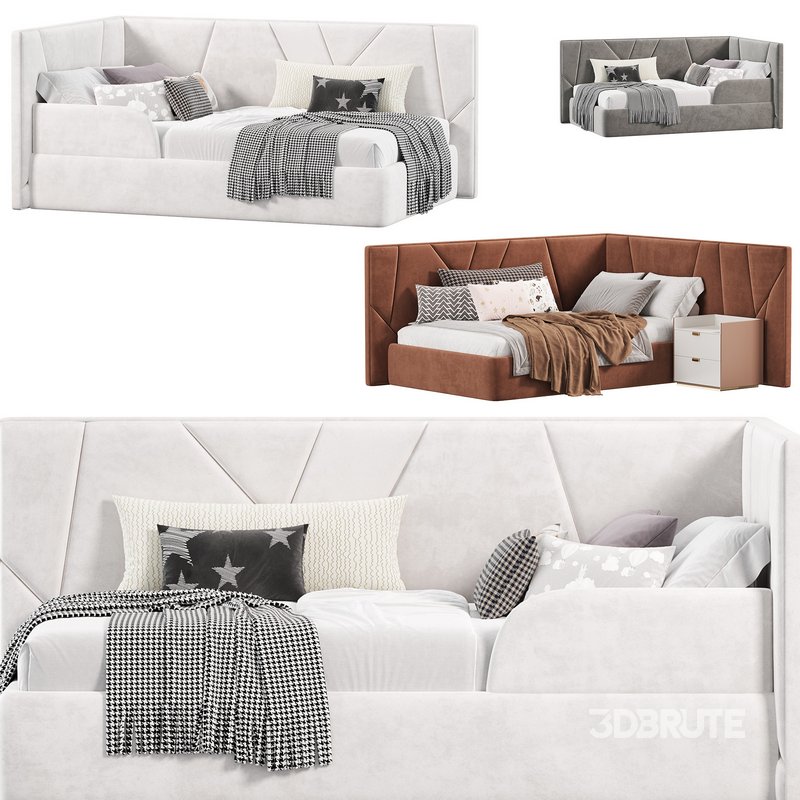 Corner bed Deimos kids by sensorsleep Image 4