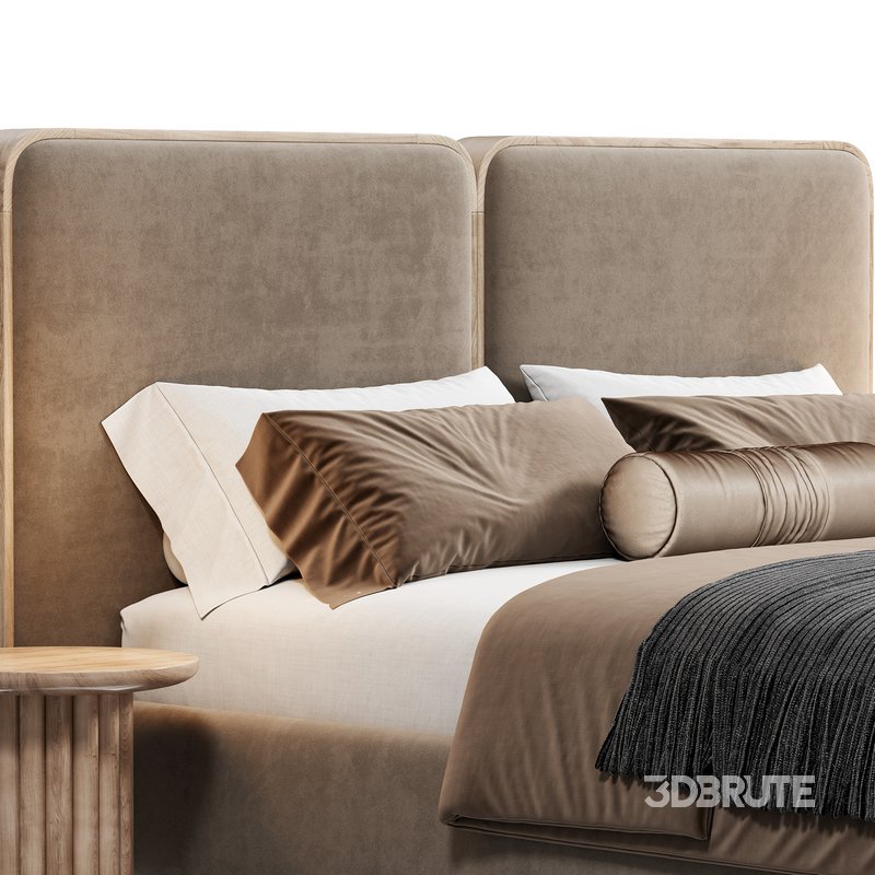 GEM UPHOLSTERED KING QUEEN BED by adrianahoyos Image 4