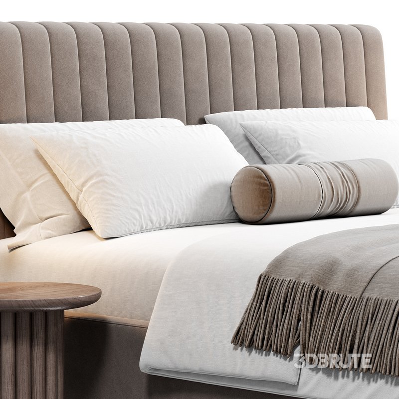 HARRY BED By Berlin camel Image 3