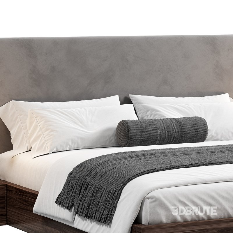 Nova Domus Janice Modern Bed and Nightstands by modishstore Image 4