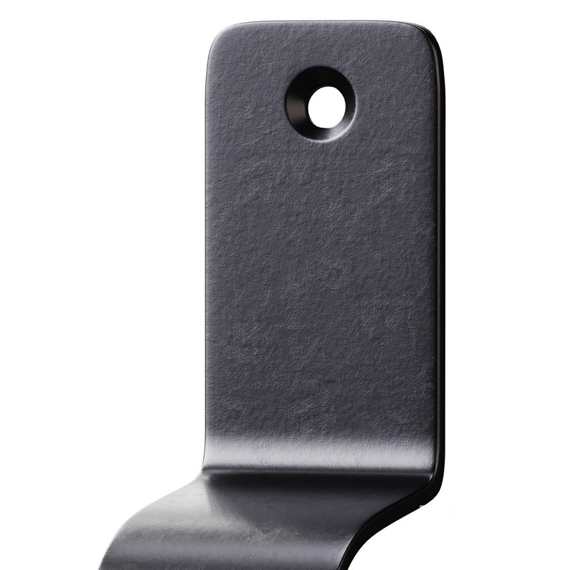 Polished Nickel Stair Runner Rod Bracket holder Image 5