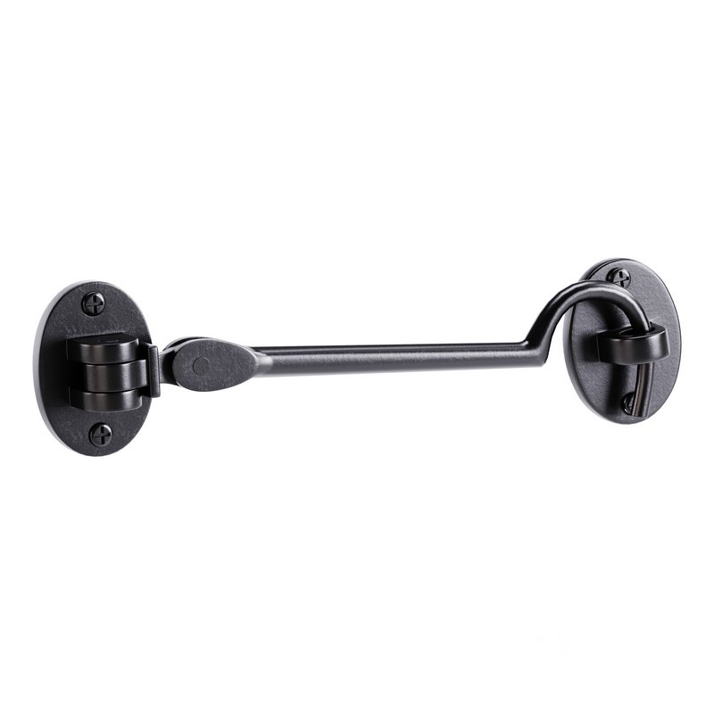 Oil Rubbed Bronze Finish Solid Brass Swivel Pivot Style Cabin Eyelet Latches Image 2