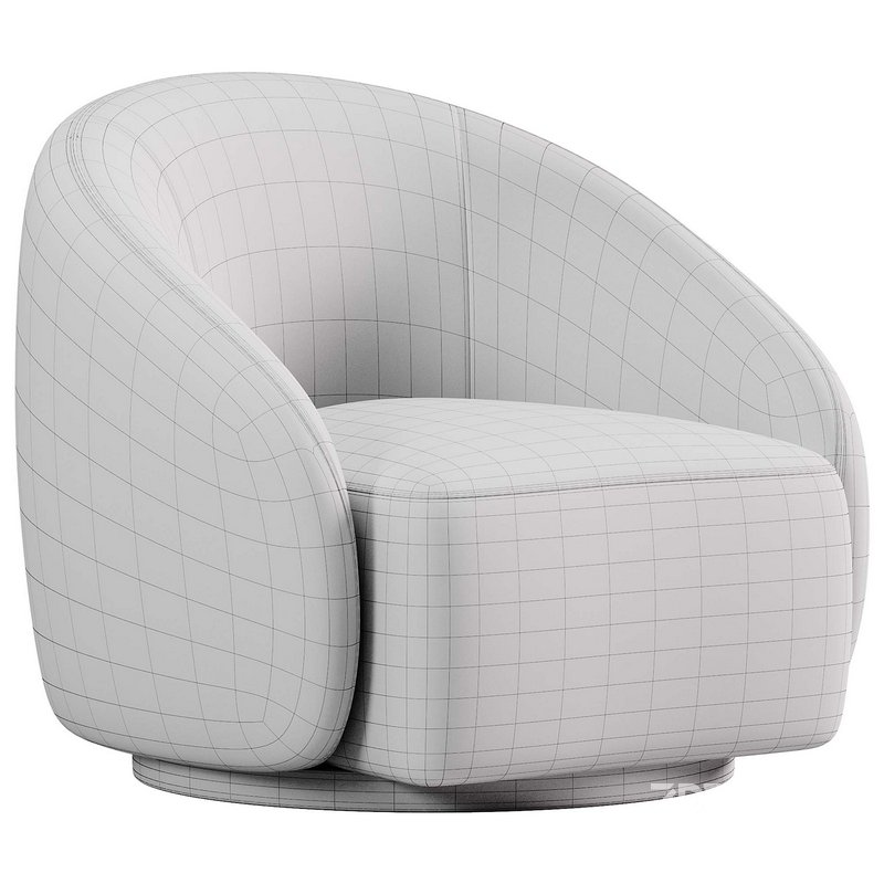 SWIVEL CHAIR AMORE Image 3