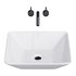White Vessel Sink washbasin - Thumbnail 3