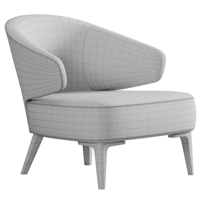 Aston Armchair By Minotti Image 5