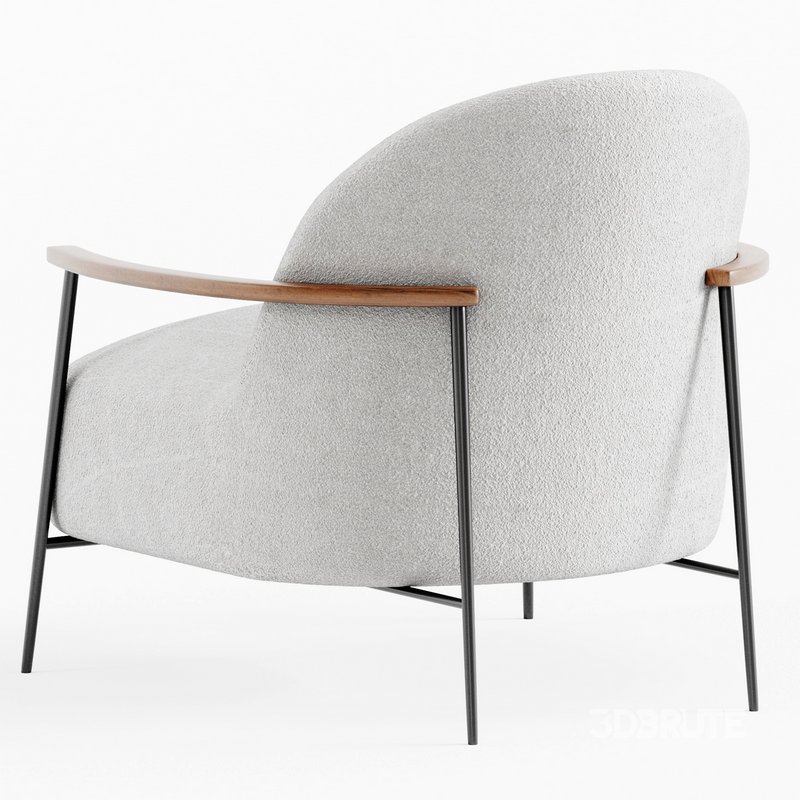 Sejour Lounge Chair By Gubi Image 3