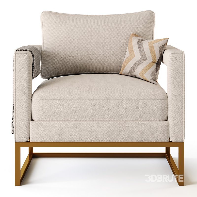 Avery Pink Velvet Chair With Image 4