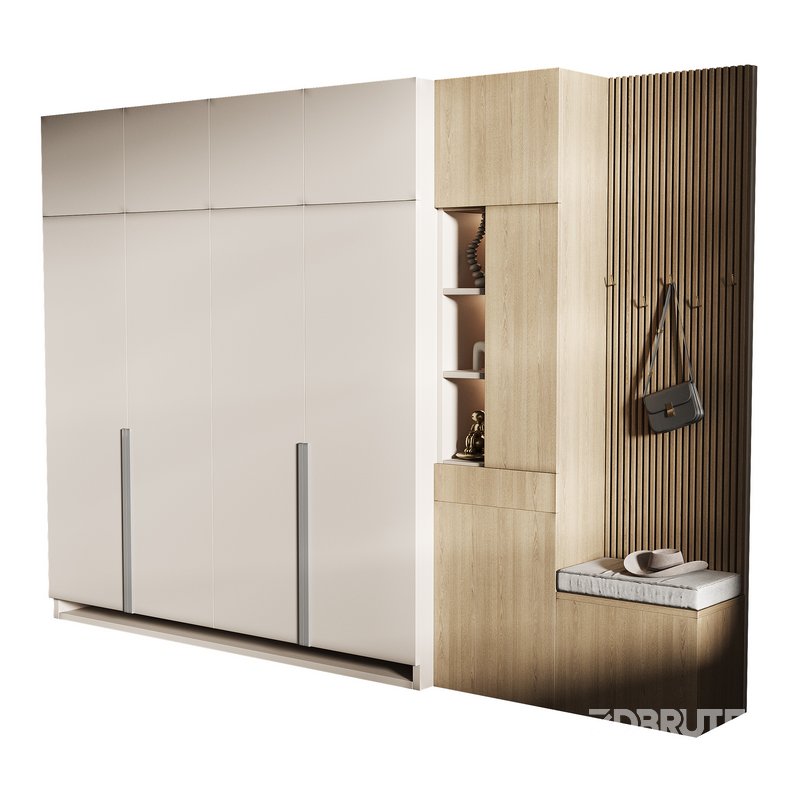 Hallway area with a minimalistic hanger 3 Image 13