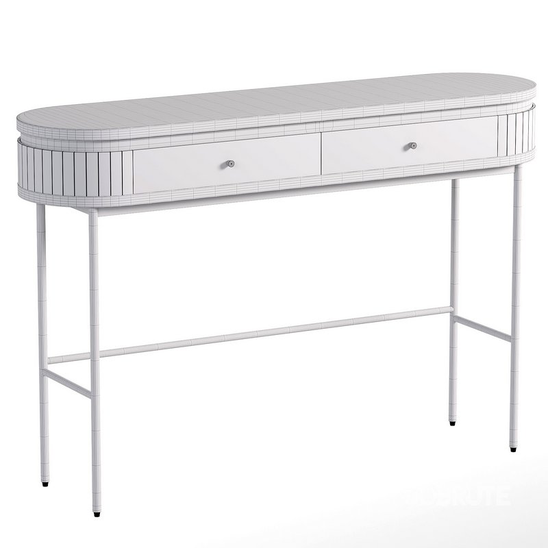 Maer Walnut console Image 5