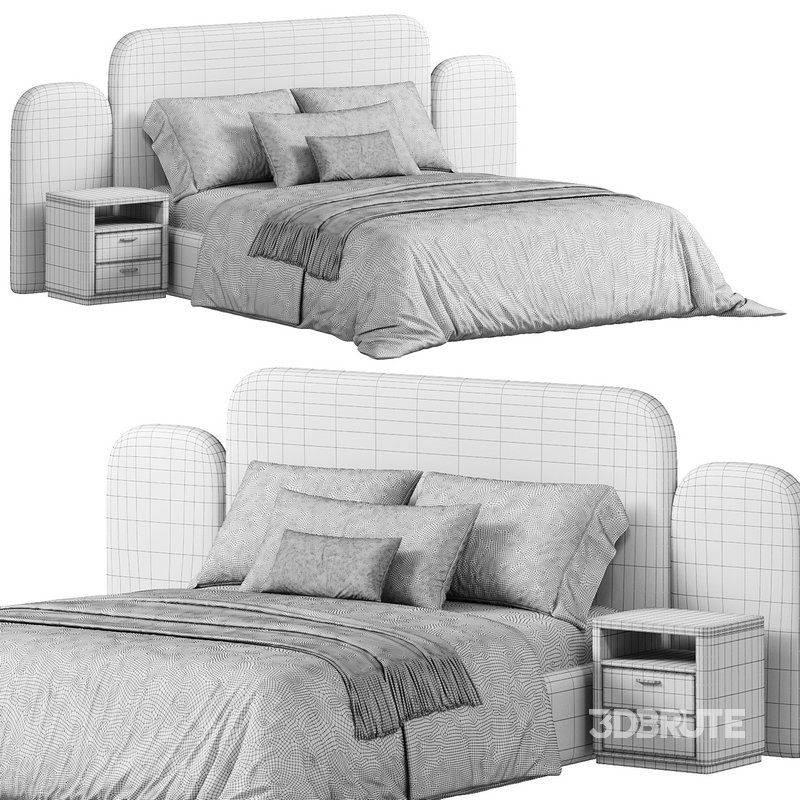 Soft bed Panda Muse by wallandwall Image 4