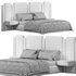 Soft wall panels Palace Bed by wallandwall - Thumbnail 4