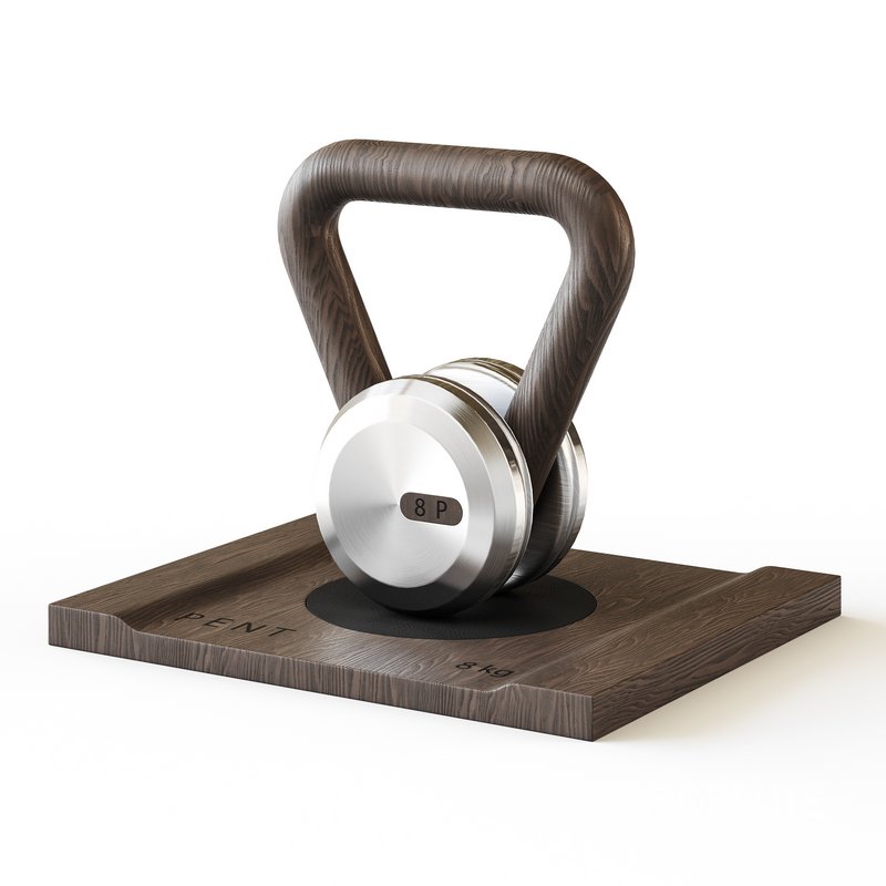 LOVA Kettlebell With Wooden Stand Image 6