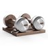 COLMIA Dumbbells Pair With Wooden Stand - Thumbnail 5