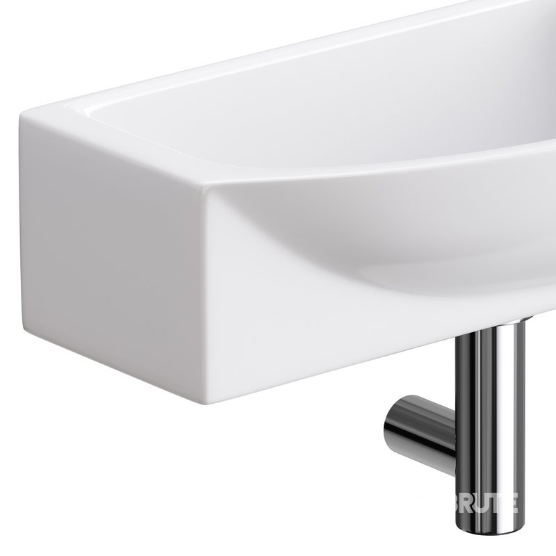 Small Wall Mount Bathroom Vessel Sink Image 7