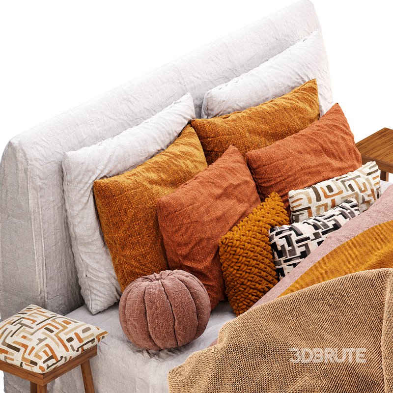 Flocca Linen Flat Sheet Image 6