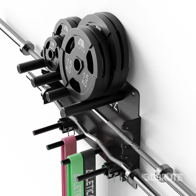 Blade wall mount weights Image 5