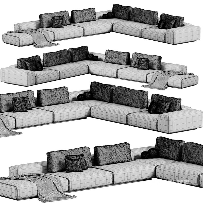 Monsieur Modular Sofa By Baxter Image 5