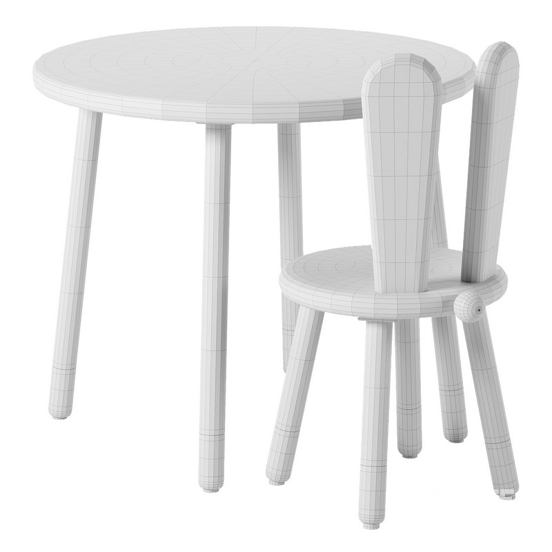 Table and chair for a child Image 5