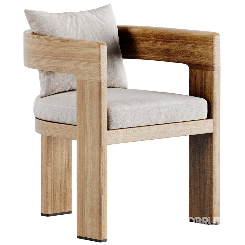 Victoria Teak Dining Chair Image 4