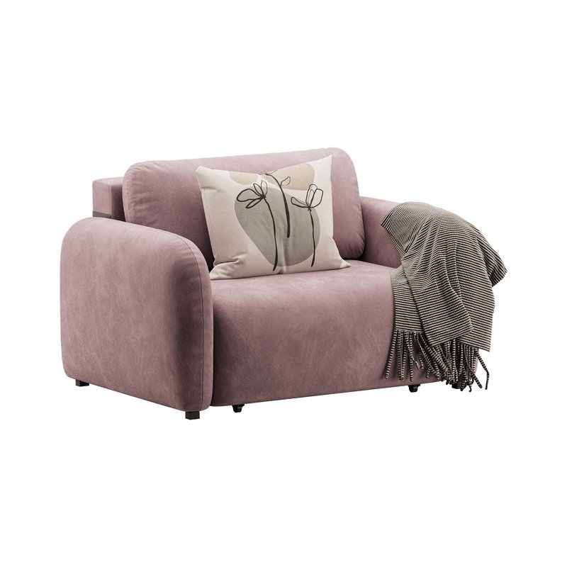 Sofa Lavi Velvet Beige Image 3
