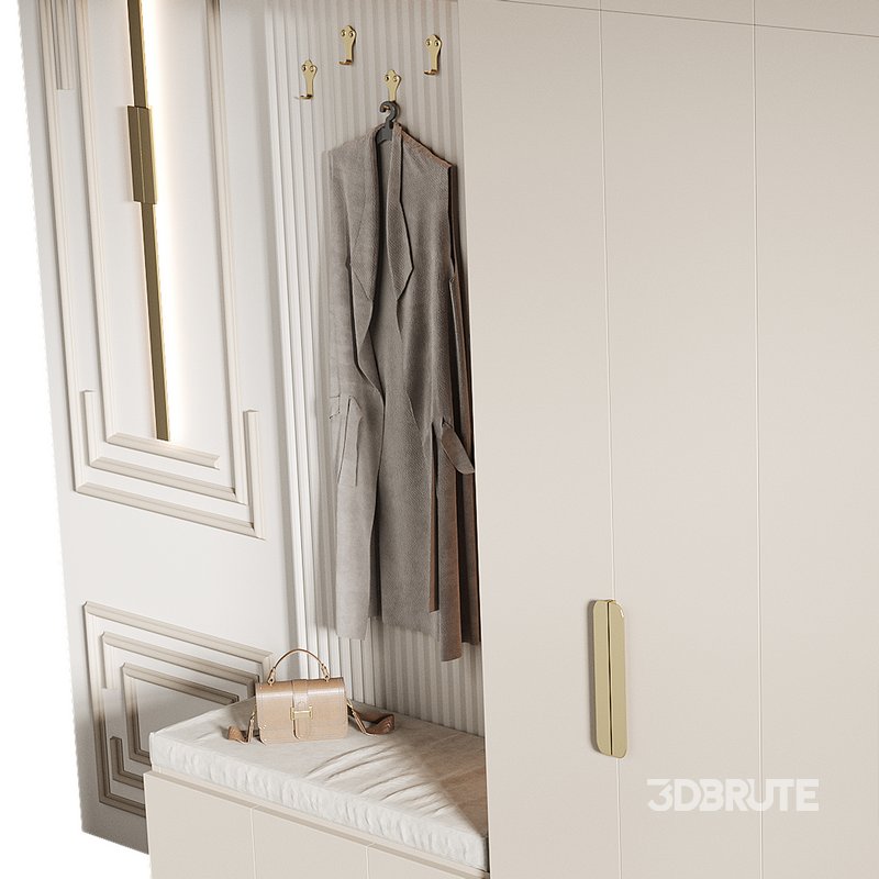 Hallway area with a minimalistic hanger 4 Image 3