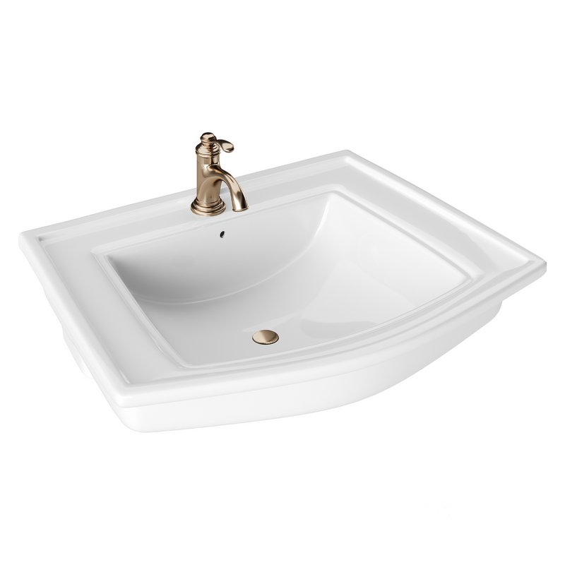 Florence Wall Mount Bathroom Vessel Sink Image 5