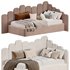 Corner bed Bambini kids multi level - Thumbnail 1