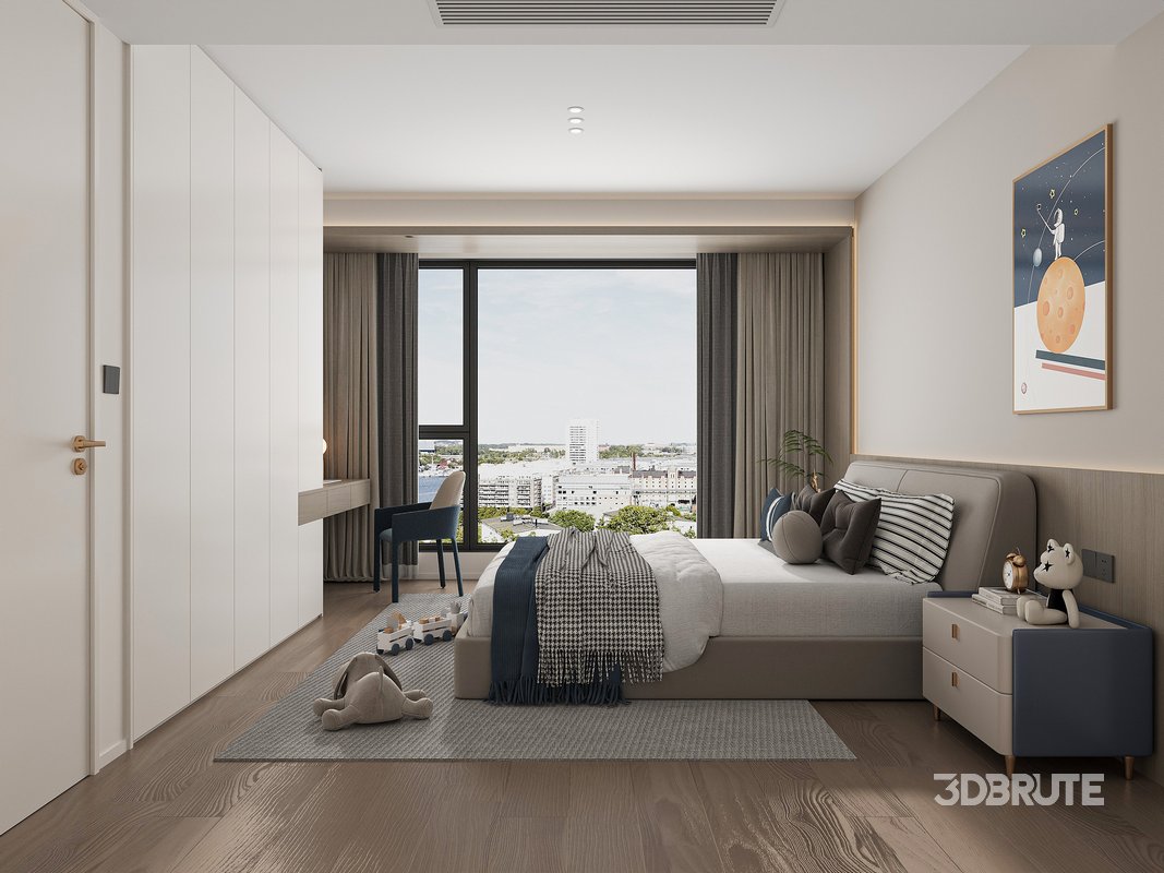 Modern bedroom Image 2